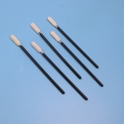 TX746 Low Particle Out Black Handle Sponge Foam Tip Cleanroom Swab For Printer Cleaning