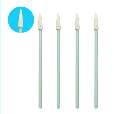 Μικρό Κορυφή Σφουγγάρι PP Stick Slot Groove Καθαριστικό Swab 76mm