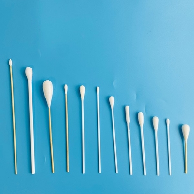 Αποστειρωμένη συλλογή δειγμάτων Swab βαμβακιού με κορυφή EO Standard Medical Swab