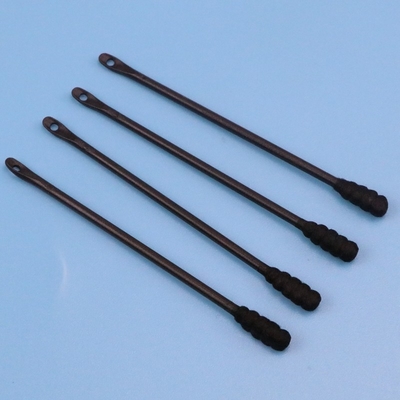 50pcs eco-Frinedly μαύρη Qtips πατσαβούρα οφθαλμών βαμβακιού ακμής καθαρίζοντας για την καθημερινή χρήση