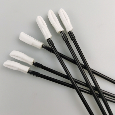 TX761 Μη αβραστικό κόκκινο PP Stick Head Πλέγμα Polyester Swabs PCB καθαριστικό Swab για καθαρό δωμάτιο