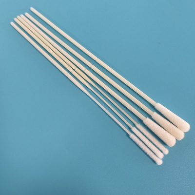 ABS Stick Flocked Nylon Nasal Swab Συλλογή δειγμάτων Swab με σημείο ρήξης περιτυλιγμένο ξεχωριστά