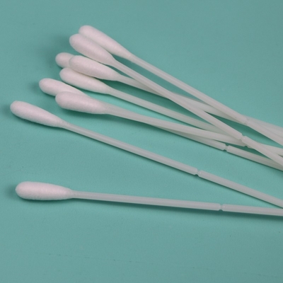 150 mm ABS Stick Cotton Bud Swab Oral Sample Collection Swab με σημείο ρήξης