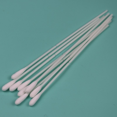 150 mm ABS Stick Cotton Bud Swab Oral Sample Collection Swab με σημείο ρήξης