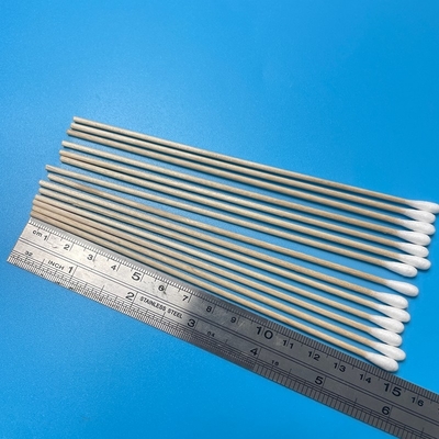 5mm Διαμέτρου Βαμβάκι Πιολη ξύλινο βαμβάκι 150mm Μακρύ Disposable Swab