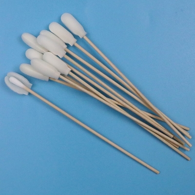 720 Lint Free Wooden Stick Soft Foam Cover Cotton Cleanroom Swab Applicator (Απαλλασσόμενος καθαρού χώρου βαμβακιού)