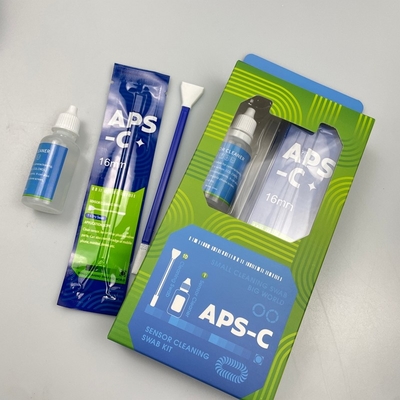 2 σε 1 Τύπος 16mm πλάτος APS-C κάμερα αισθητήρα καθαρισμού Swab Kit με 10 PCs Clean Stick