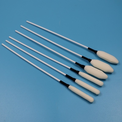 21cm Extra Long PP Stick Long Foam Tip Swab Ιατρικό Σφουγγάρι Σφουγγάρι Trocar Σφουγγάρι