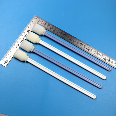 Απαλλαγμένο από λιντ 228mm Extra Long Handle Στρογγυλό Σφουγγάρι Λεπτομέρειας Swab Εκτυπωτής Καθαριστικό Σφουγγάρι Swab