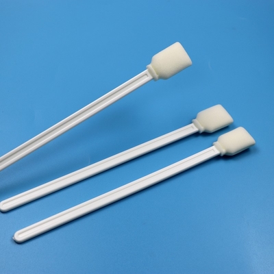 Απαλλαγμένο από λιντ 228mm Extra Long Handle Στρογγυλό Σφουγγάρι Λεπτομέρειας Swab Εκτυπωτής Καθαριστικό Σφουγγάρι Swab