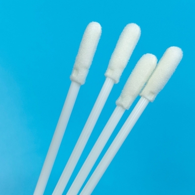 8cm PP Stick Αποστειρωμένο Στυλεό με Αφρώδες Άκρο με Σωλήνα, Στυλεός Δειγματοληψίας Περιβαλλοντικών Επιφανειών για Εργαστήριο