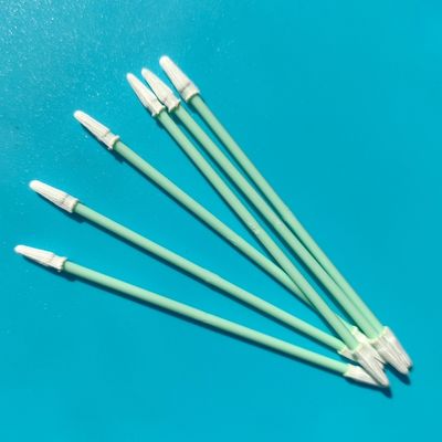 Lint Free 3.6mm Mini Pointed Detailing Swab Double Ended Sharp Precision Polyester Swab for Cleanroom