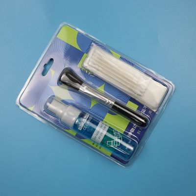 4 σε 1 φορητά υφάσματα καθαρισμού μικροϊνών Καθαριστικό οθόνης Λάπτοπ Κιτ καθαρισμού φακών με λύση