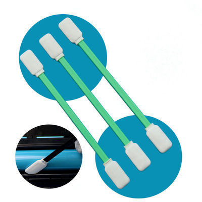 TX714 Lint Free Flat Square ESD Polyester Swab Surface Cleaning Cleanroom Swab with Double Heads