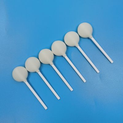 Disposable White PP Stick 30mm Lollipop Sponge Stick Big Round Head Medical Foam Swab Applicator for Healthcare