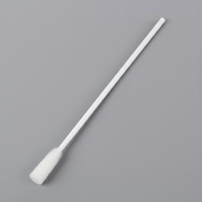 Στυλεός δειγματοληψίας επιφανειών με σφουγγάρι πολυουρεθάνης στερεωμένο σε ράβδο για εργαστηριακή χρήση