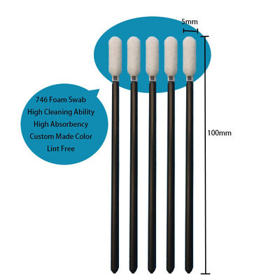 TX746 χωρίς χνούδι Μαύρη λαβή για καθαρισμό αυτοκινήτου Σφουγγάρι με λεπτομέρεια μπατονέτα αφρού ακριβείας για καθαρισμό αυτοκινήτου