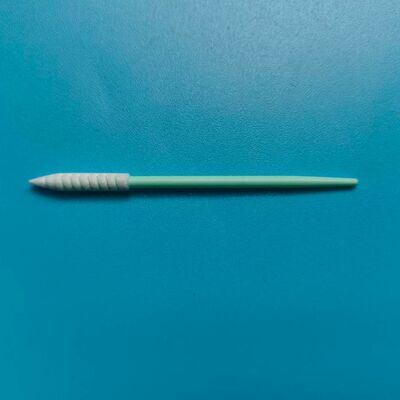 752 Rigid PP Stick Long Spiral Stick Sponge Stick Detailing Swab Precision Cleaning Foam Tip Swab for Cleanroom