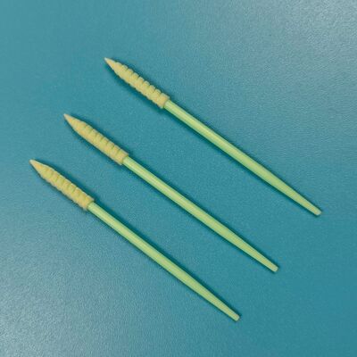 752 Rigid PP Stick Long Spiral Stick Sponge Stick Detailing Swab Precision Cleaning Foam Tip Swab for Cleanroom
