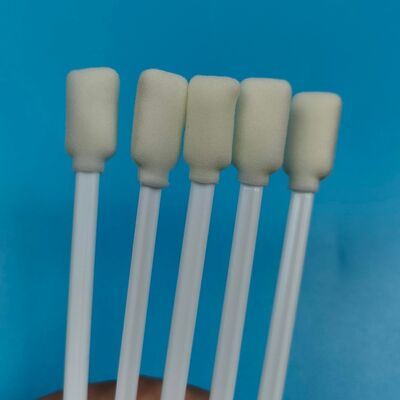 Λευκό PP Stick με διπλό άκρο ορθογώνια μπατονέτα καθαρισμού σφουγγαριού Μιμάκι καθαρισμού αφρού εκτυπωτή Μάκτρο καθαρισμού δωματίου