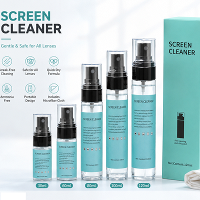 30ml-120ml Καθαριστικό Ηλεκτρονικών Χωρίς Σημάδια - με Πανί για Οθόνη Gaming, Γυαλιά VR & Έξυπνα Γυαλιά
