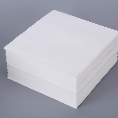 Άσπρο/μπλε μη υφαμένο λογότυπο cOem υφασμάτων Microfiber για τον καθαρισμό οπτικής
