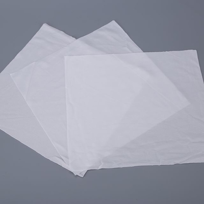 Άσπρο/μπλε μη υφαμένο λογότυπο cOem υφασμάτων Microfiber για τον καθαρισμό οπτικής