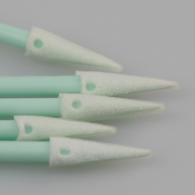 Μικρό Κορυφή Σφουγγάρι PP Stick Slot Groove Καθαριστικό Swab 76mm