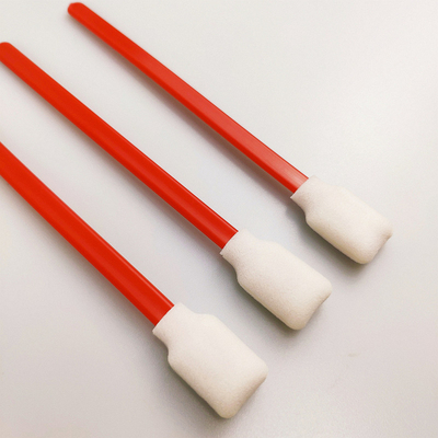 TX707 Τύπος Σφουγγαριού Swab Συνολικό μήκος 128mm Κόκκινη ράβδος για καθαρισμό εκτυπωτή