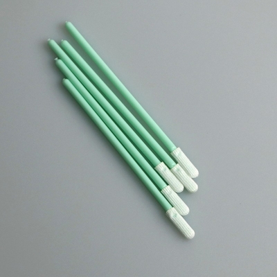 Applicator πατσαβουρών πολυεστέρα 70mm διπλό πλεκτό επίπεδο μίνι επικεφαλής με το ραβδί PP