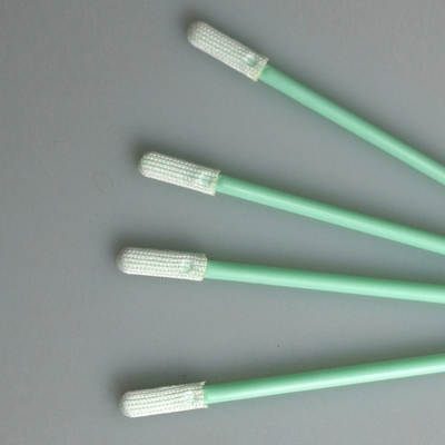 Applicator πατσαβουρών πολυεστέρα 70mm διπλό πλεκτό επίπεδο μίνι επικεφαλής με το ραβδί PP