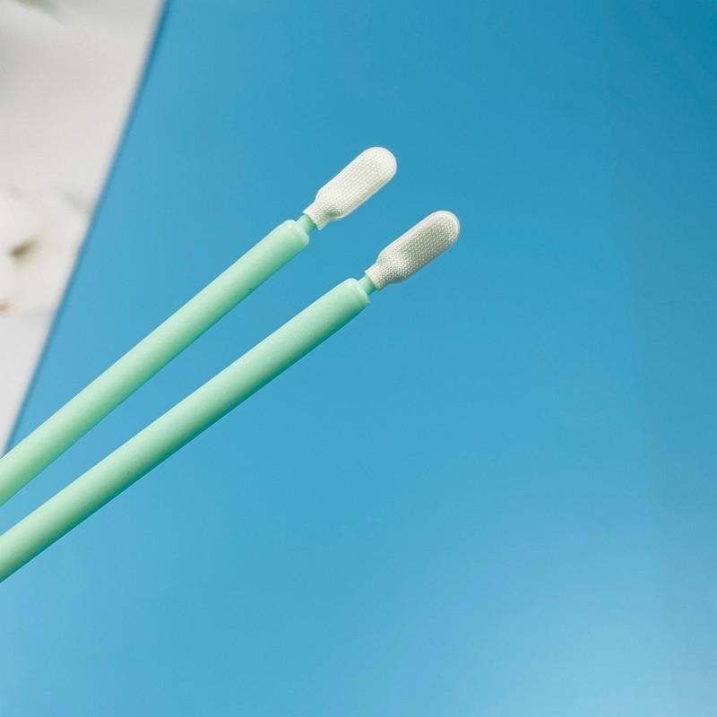 Μικροηλεκτρονικά καθαριστικά υφάσματα 1mm λεπτές ευέλικτες συμβουλές πολυεστέρα ESD ασφαλή για ευαίσθητα εξαρτήματα