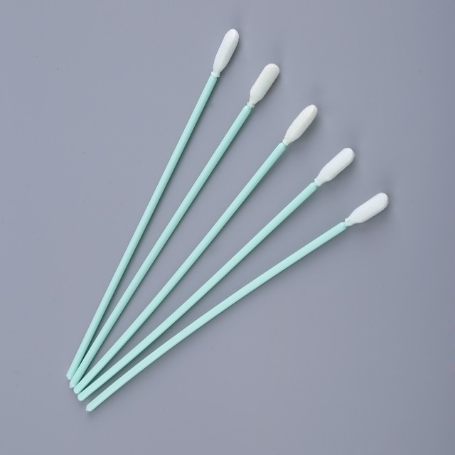Μεγάλη λαβή 163mm Σφουγγαρισμένα Swabs  Black/Green/Blue Precision Cleaning Swabs (TX 740) για Ηλεκτρονικά & Slot Clean