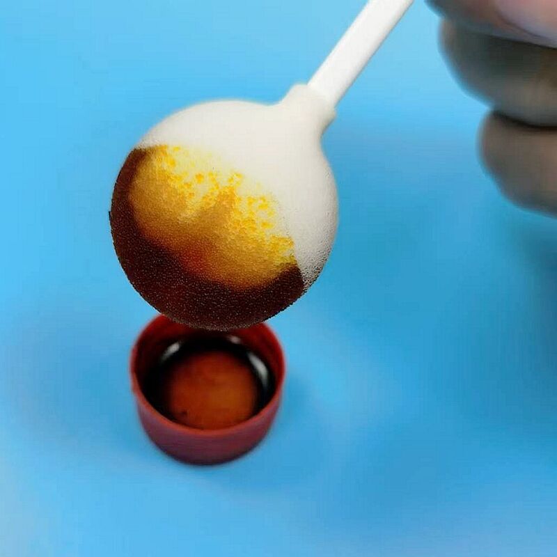 Σφουγγάρι καθαρισμού τραυμάτων υψηλής χωρητικότητας υγρού: Λαβή 105mm με μεγάλη στρογγυλή κεφαλή για αποτελεσματική διαχείριση εξιδρώματος