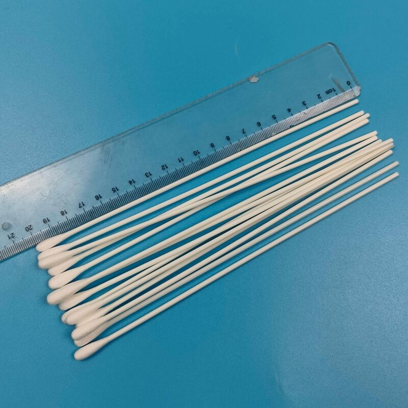 20 cm Μίας χρήσης Extra Long PP Stick Cotton Bud, ανθεκτικό στα χημικά, βαμβακερή μπατονέτα Qtips για εργαστήριο