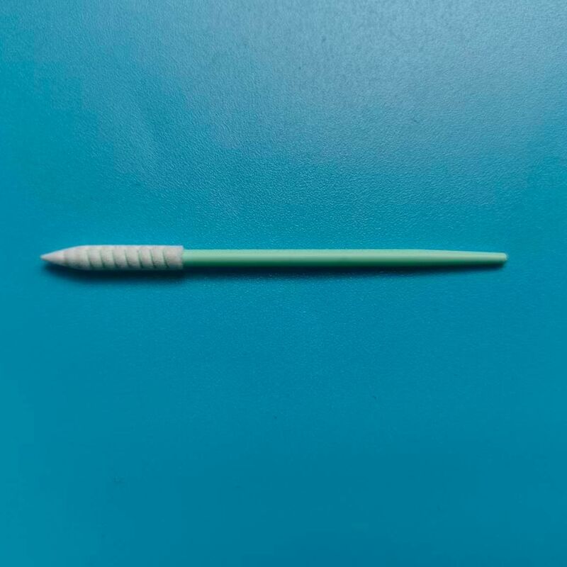 752 Rigid PP Stick Long Spiral Stick Sponge Stick Detailing Swab Precision Cleaning Foam Tip Swab for Cleanroom