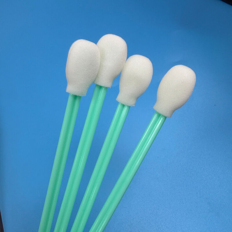 180 mm Στρογγυλό Σφουγγάρι Swab - Πράσινη λαβή, 50pcs - για AC Vent, Dash σχισμές, Σημεία καθίσματος & Defroster Grilles - Αυτοκινητοβιομηχανία